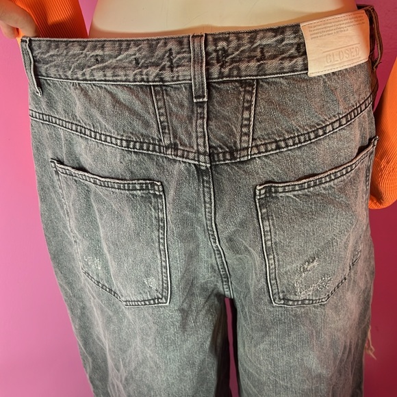 Free People Closed A Better Blue Edison gray size 32 - Picture 9 of 14